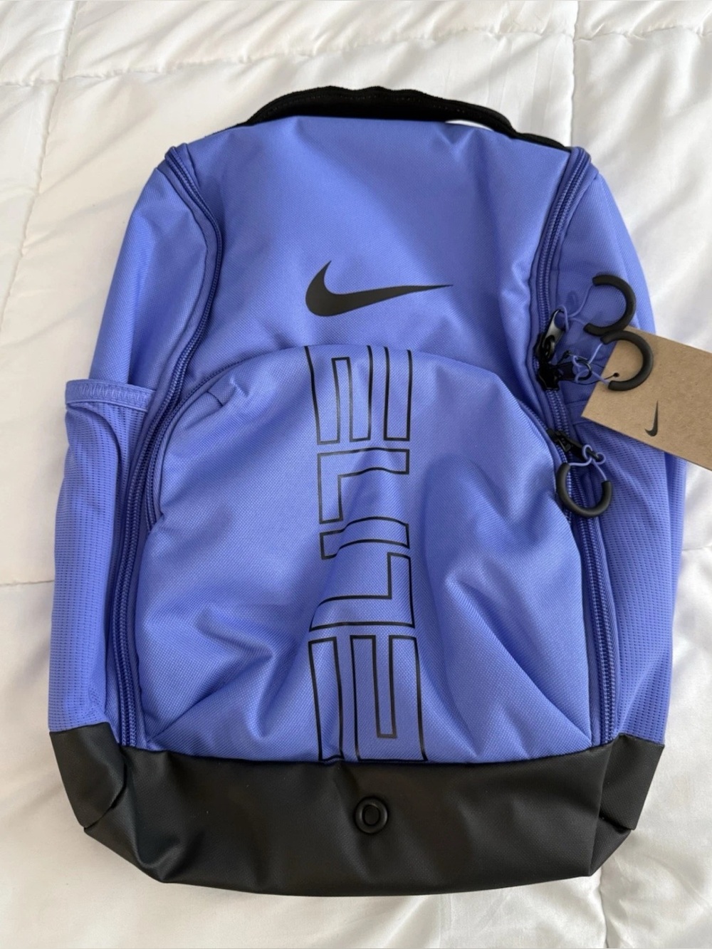 Nike Varsity Elite Sapphire Black Shoe Bag Model HM9970-570 Basketball